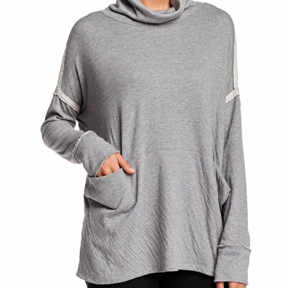 We The Free Free People Long Flight Turtleneck‎ Pullover Sweater Women's S Boho